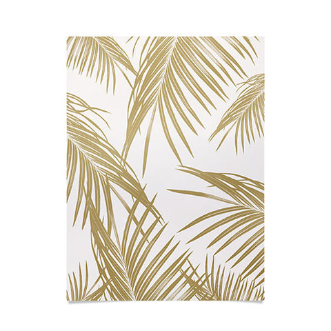 Anita's & Bella's Artwork Gold Palm Leaves Dream 1 Poster
