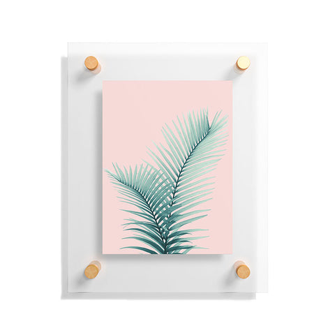 Anita's & Bella's Artwork Intertwined Palm Leaves in Love Floating Acrylic Print