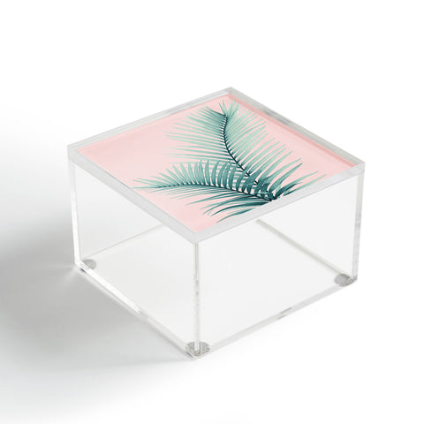Anita's & Bella's Artwork Intertwined Palm Leaves in Love Acrylic Box