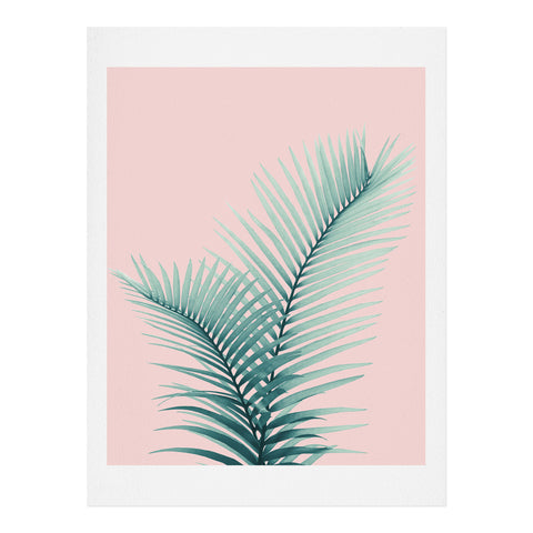 Anita's & Bella's Artwork Intertwined Palm Leaves in Love Art Print