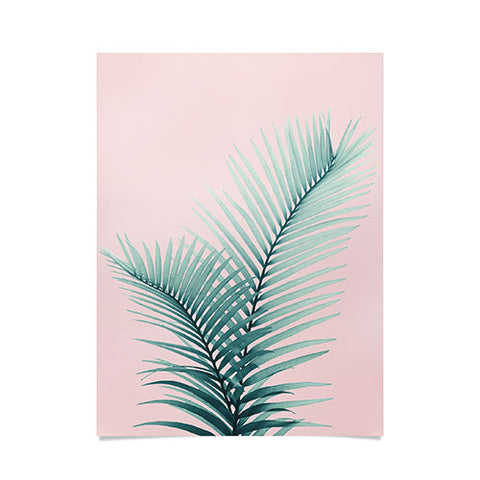 Anita's & Bella's Artwork Intertwined Palm Leaves in Love Poster