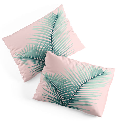 Anita's & Bella's Artwork Intertwined Palm Leaves in Love Pillow Shams
