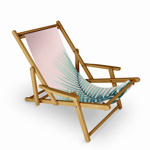 Anita's & Bella's Artwork Intertwined Palm Leaves in Love Sling Chair