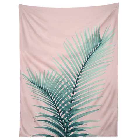 Anita's & Bella's Artwork Intertwined Palm Leaves in Love Tapestry