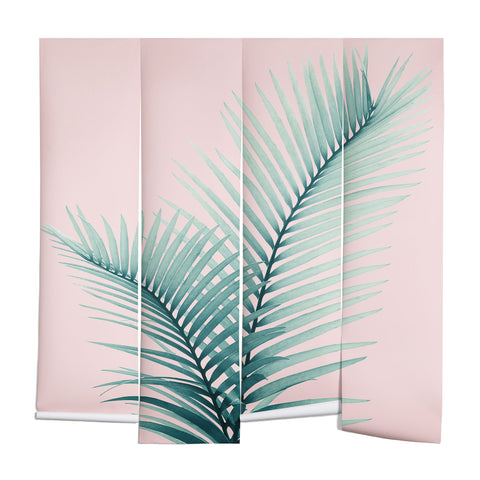 Anita's & Bella's Artwork Intertwined Palm Leaves in Love Wall Mural