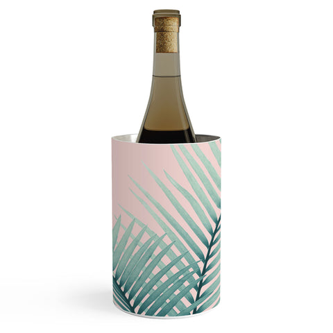 Anita's & Bella's Artwork Intertwined Palm Leaves in Love Wine Chiller