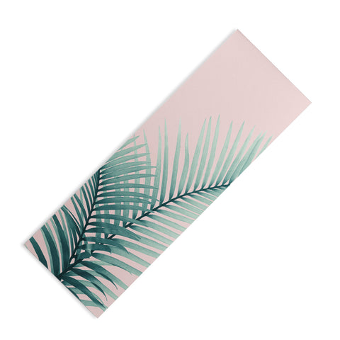 Anita's & Bella's Artwork Intertwined Palm Leaves in Love Yoga Mat