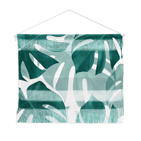 Anita's & Bella's Artwork Monstera Leaves Vibes 1 Wall Hanging Landscape