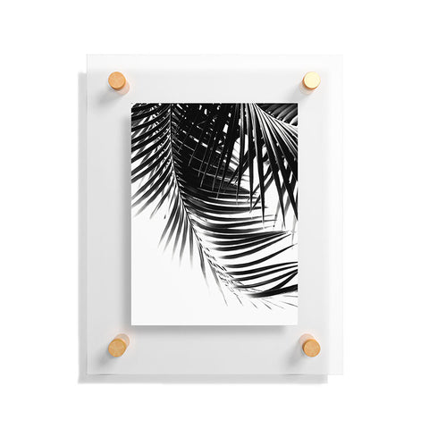 Anita's & Bella's Artwork Palm Leaves BW Vibes 1 Floating Acrylic Print
