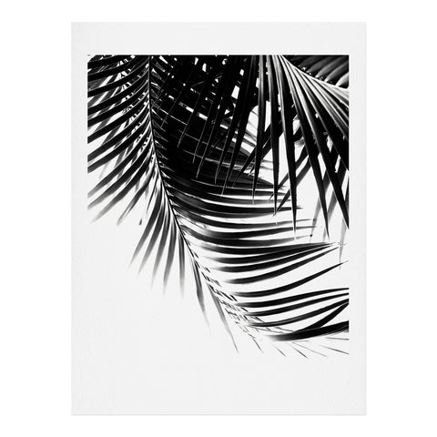 Anita's & Bella's Artwork Palm Leaves BW Vibes 1 Art Print