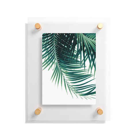 Anita's & Bella's Artwork Palm Leaves Green Vibes 4 Floating Acrylic Print