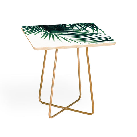 Anita's & Bella's Artwork Palm Leaves Green Vibes 4 Side Table