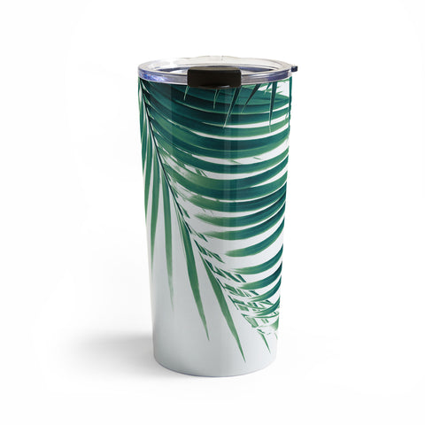 Anita's & Bella's Artwork Palm Leaves Green Vibes 4 Travel Mug