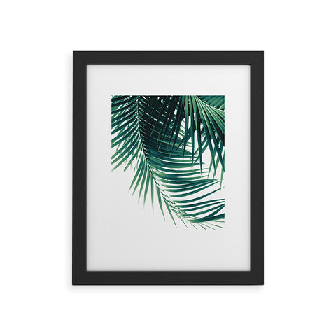 Anita's & Bella's Artwork Palm Leaves Green Vibes 4 Framed Art Print