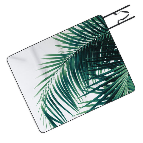Anita's & Bella's Artwork Palm Leaves Green Vibes 4 Picnic Blanket