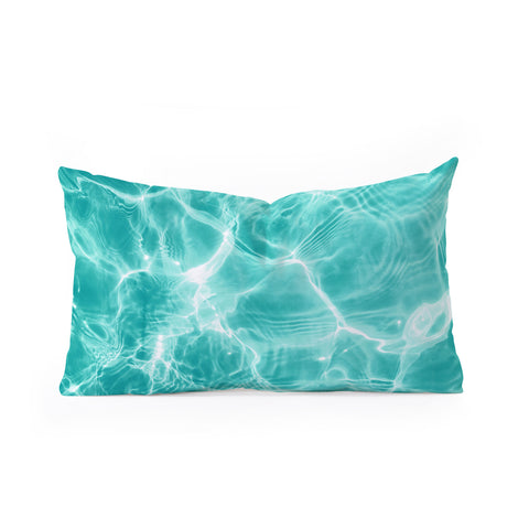 Anita's & Bella's Artwork Pool Dream 1 Oblong Throw Pillow
