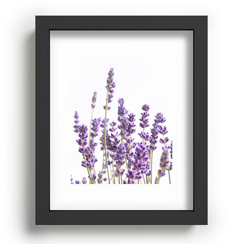 Anita's & Bella's Artwork Purple Lavender 1 Recessed Framing Rectangle