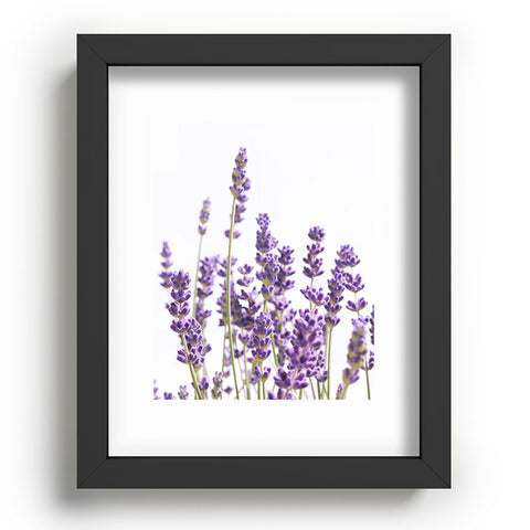 Anita's & Bella's Artwork Purple Lavender 1 Recessed Framing Rectangle