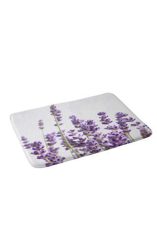 Anita's & Bella's Artwork Purple Lavender 1 Memory Foam Bath Mat