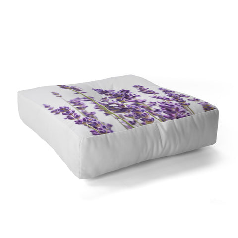 Anita's & Bella's Artwork Purple Lavender 1 Floor Pillow Square