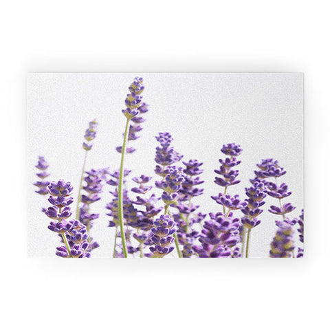 Anita's & Bella's Artwork Purple Lavender 1 Welcome Mat