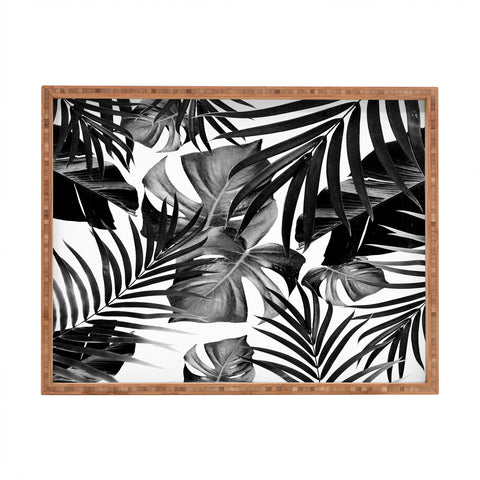 Anita's & Bella's Artwork Tropical Jungle Leaves 10 Rectangular Tray