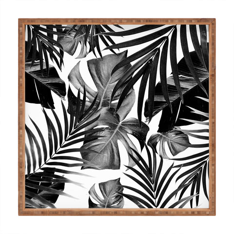 Anita's & Bella's Artwork Tropical Jungle Leaves 10 Square Tray