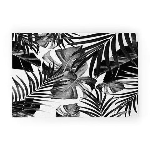 Anita's & Bella's Artwork Tropical Jungle Leaves 10 Welcome Mat