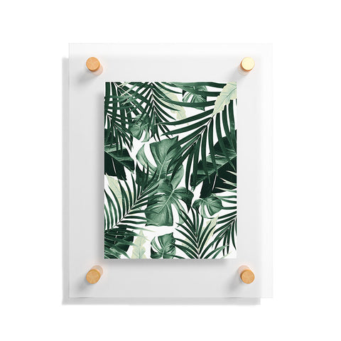 Anita's & Bella's Artwork Tropical Jungle Leaves 4 Floating Acrylic Print
