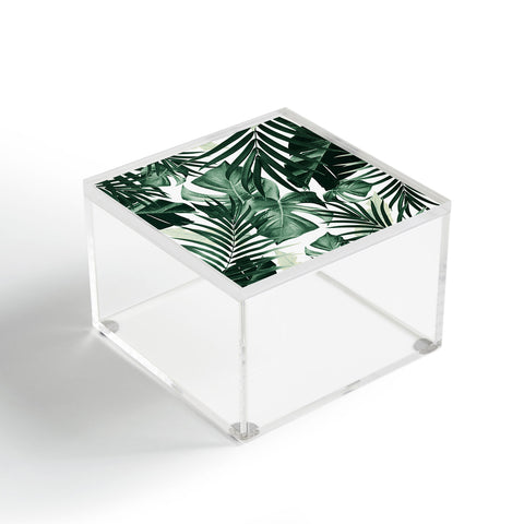 Anita's & Bella's Artwork Tropical Jungle Leaves 4 Acrylic Box