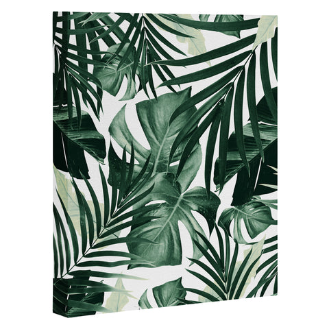 Anita's & Bella's Artwork Tropical Jungle Leaves 4 Art Canvas