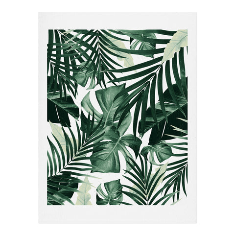 Anita's & Bella's Artwork Tropical Jungle Leaves 4 Art Print