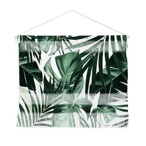 Anita's & Bella's Artwork Tropical Jungle Leaves 4 Wall Hanging Landscape