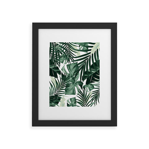 Anita's & Bella's Artwork Tropical Jungle Leaves 4 Framed Art Print
