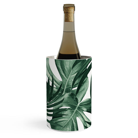 Anita's & Bella's Artwork Tropical Jungle Leaves 4 Wine Chiller