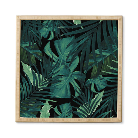 Anita's & Bella's Artwork Tropical Jungle Night 1 Framed Wall Art
