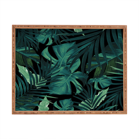 Anita's & Bella's Artwork Tropical Jungle Night 1 Rectangular Tray