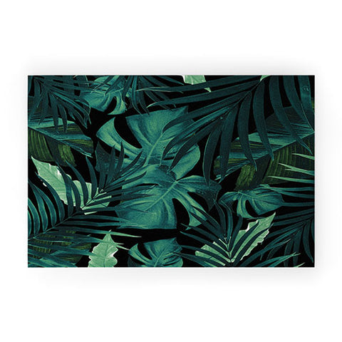 Anita's & Bella's Artwork Tropical Jungle Night 1 Welcome Mat