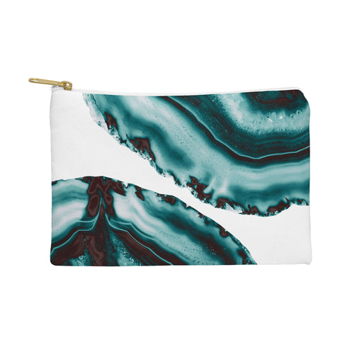 Anita's & Bella's Artwork Turquoise Brown Agate 1 Pouch