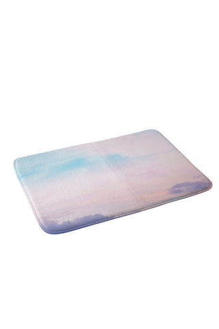 Anita's & Bella's Artwork Unicorn Pastel Clouds 5 Memory Foam Bath Mat