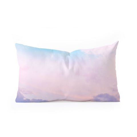 Anita's & Bella's Artwork Unicorn Pastel Clouds 5 Oblong Throw Pillow