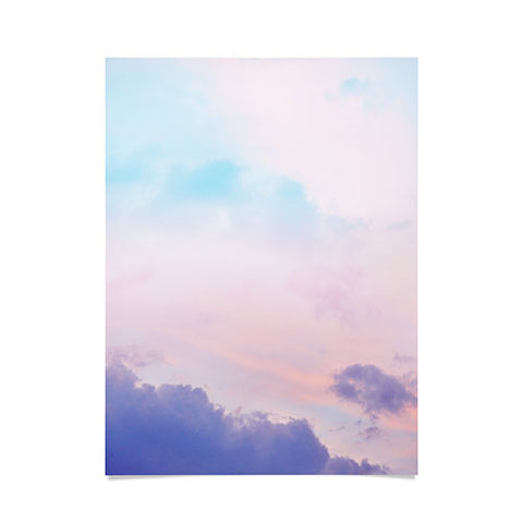 Anita's & Bella's Artwork Unicorn Pastel Clouds 5 Poster