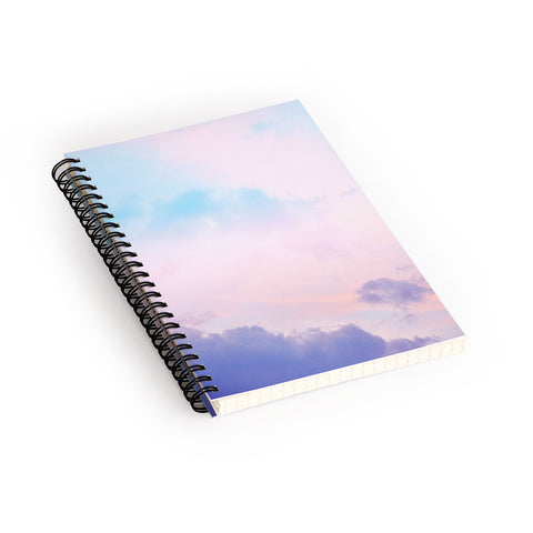 Anita's & Bella's Artwork Unicorn Pastel Clouds 5 Spiral Notebook