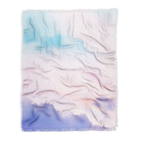 Anita's & Bella's Artwork Unicorn Pastel Clouds 5 Throw Blanket