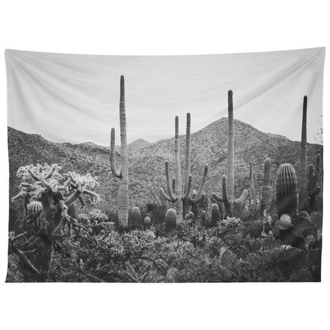 Ann Hudec A Gathering of Cacti Tapestry