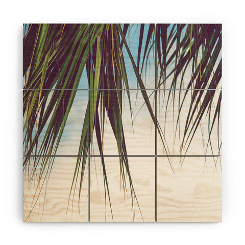 Ann Hudec Cabana Life x Palm Trees Wood Wall Mural