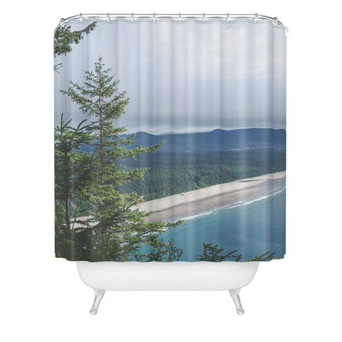 Ann Hudec Cape Lookout Shower Curtain