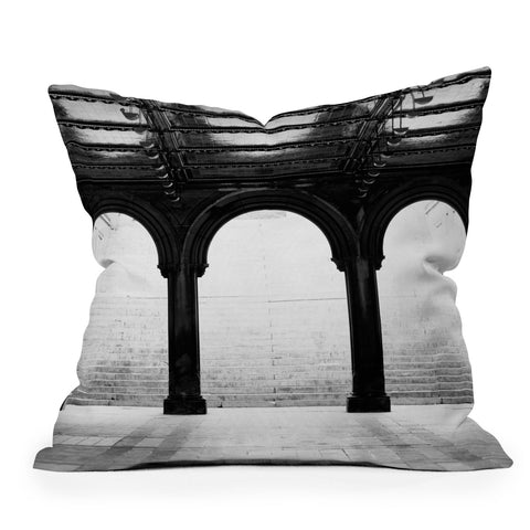 Ann Hudec Central Park NYC Throw Pillow