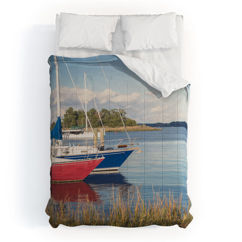 Ann Hudec Chesapeake Morning Comforter