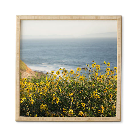 Ann Hudec Coastal Wildflowers Framed Wall Art